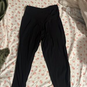 AERIE Black High-Waisted Leggings